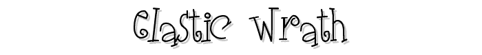 Elastic Wrath font